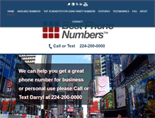 Tablet Screenshot of bestphonenumbers.com